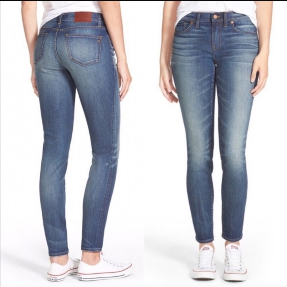 Madewell skinny jeans Edmonton wash size 27